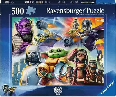Ravensburger Puzzle Mandaloriano And Grogu 500 Pieces 12001812 — image 1