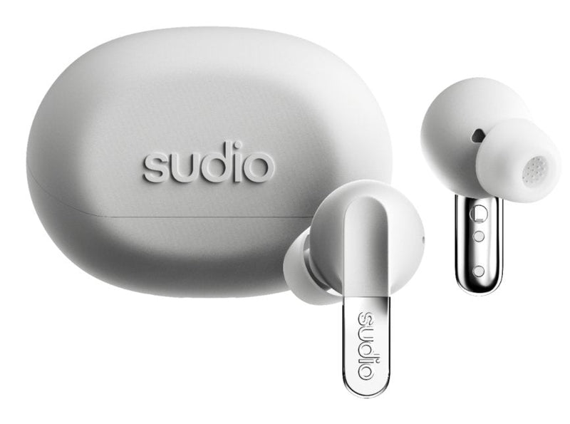 Sudio N3 Pro True Wireless Earbuds, White