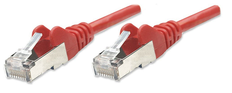 Intellinet Cable Network RJ45 Sf UTP CAT.5E 7.5M Hebelschutz Red