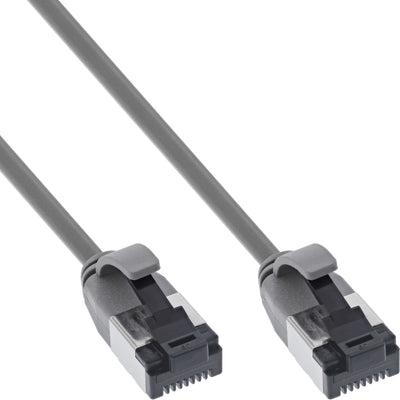 Inline® Network Cable Slim, U/FTP, CAT.8.1, Tpe Halogen-free, Grey 10M — image 1