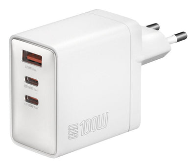 4SMARTS 542100 Charger Dispositivo Mobile Phone Universal Silver White Power Alterna Charging Fast Indoor — image 1
