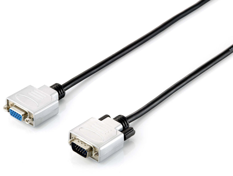 Equip Cable Alargo Svga 3COAX Male - Female 1.8M Hq Carcasas Metalicas 118850