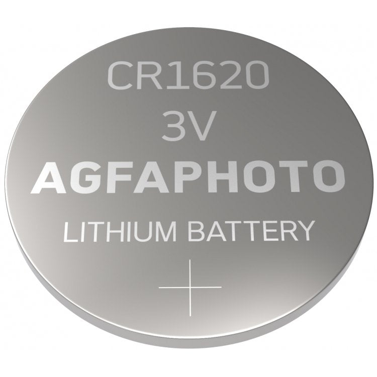 Agfaphoto Battery Lithium CR1620, 3V Extreme, Retail Blister (5-PACK)