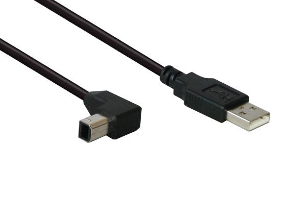 Good Connections USB 2.0 Cable A-b-abajo Angulado. 3M