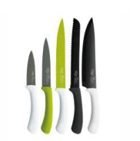 San Ignacio Set 5 Unid. Cuchillos Steel Inox. Green SG4165 — image 1