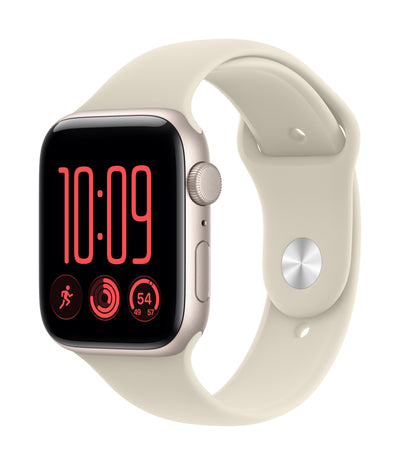 Apple Watch Se 3 GPS 44MM Starlight Aluminium Case With Sand Sport Band - S M — image 1