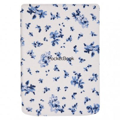 Pocketbook Case Shell Series Verse + Verse Pro Patron Flores White Blue — image 1