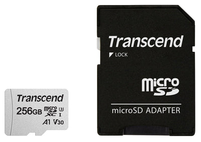 Transcend microSD 256GB CL10 UHS-3 300S / Adapter SD Included — image 1