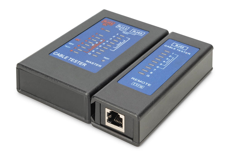 Digitus Comprobador Cables Lado Cables Network RJ45 Black With Case Protectora DN-14001-2