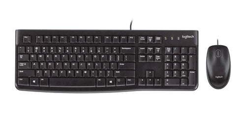 Logitech Keyboard German + Mouse MK120 Qwertz Black 920-002540 — image 1