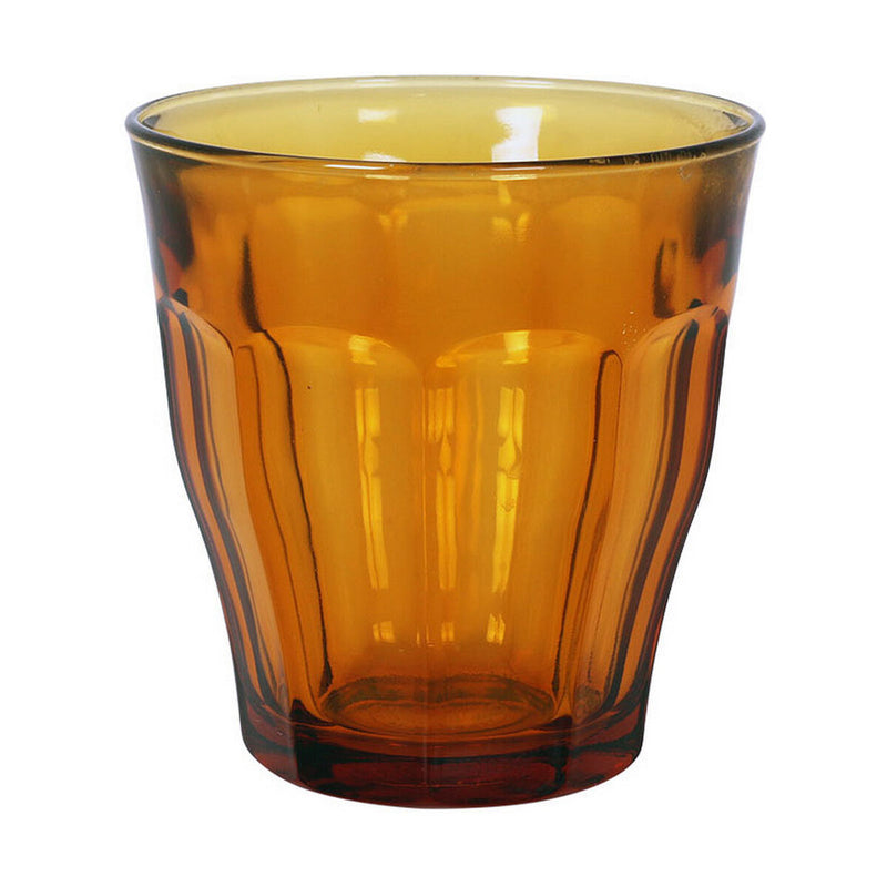 Set of glasses Duralex Picardie Amber 250 ml Glass Tempered Glass (Refurbished B)