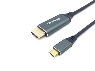 Equip Adapter USB-C - HDMI 4K 60HZ 1M Black — image 1