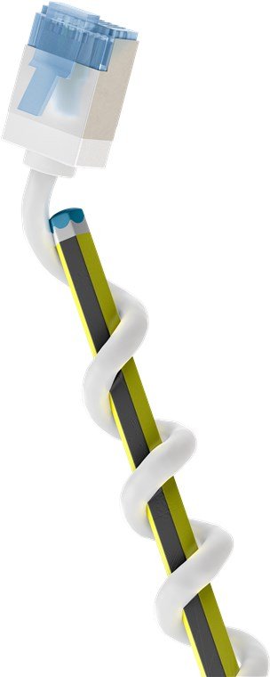 Goobay Cable Patch Ultraflexible CAT.6A Slim U/FTP White 5 Metres Clavijas Extracortas 74338