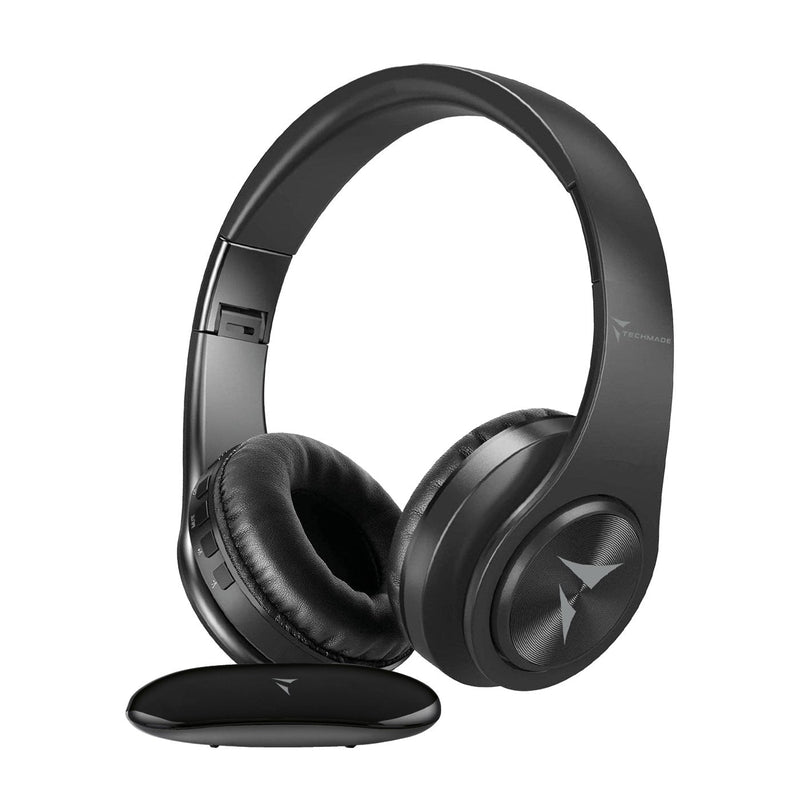 Techmade TM-YH690 Headphone And Helmet Headphones Wireless Diadema Música/Uso Diario Black