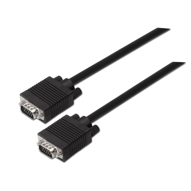 Aisens Cable Svga - HDB15/MACHO-HDB15/Male - 5M - Black
