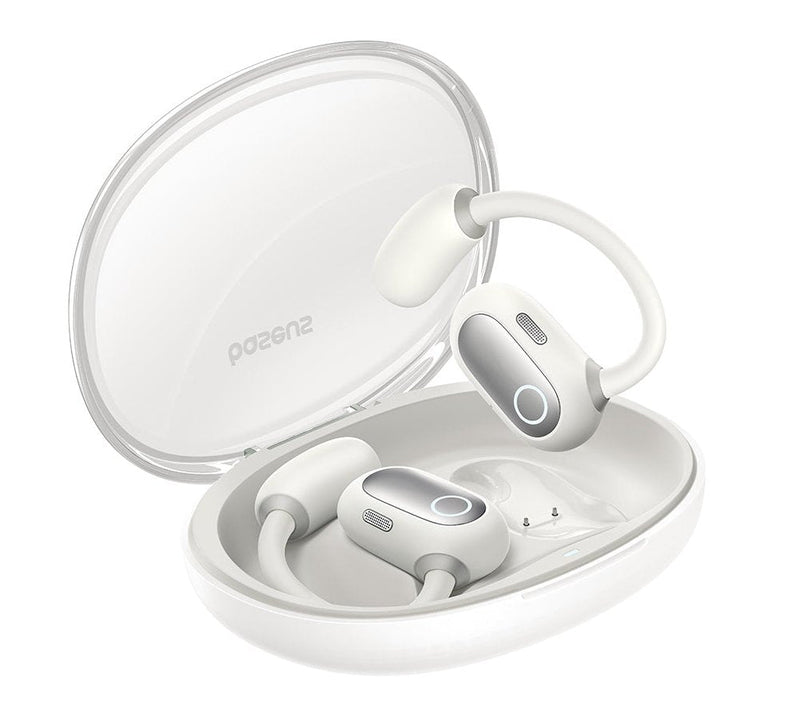 Baseus Headphones Eli Sport 1 True Wireless Stereo (tws) Hook Oreja, Oreja Abierta USB Type-c Bluetooth White