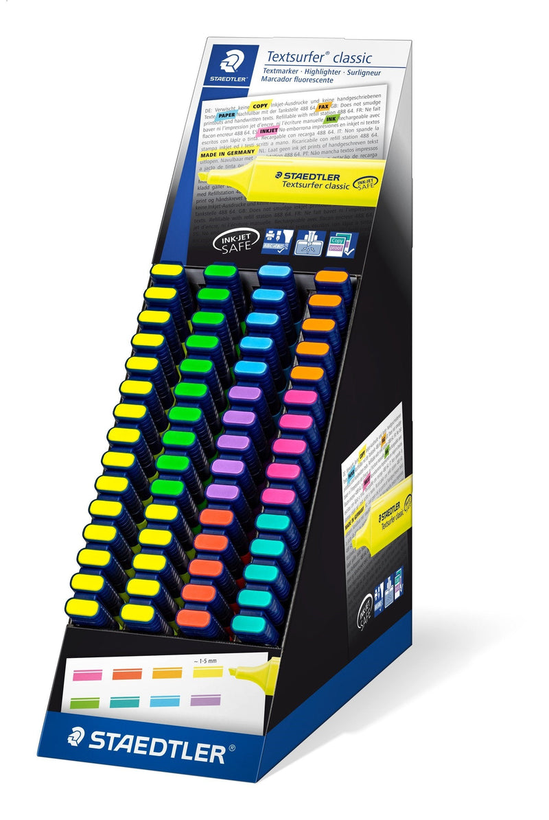 Staedtler Marcador Fluorescent Textsurfer Classic Expositor -60U-