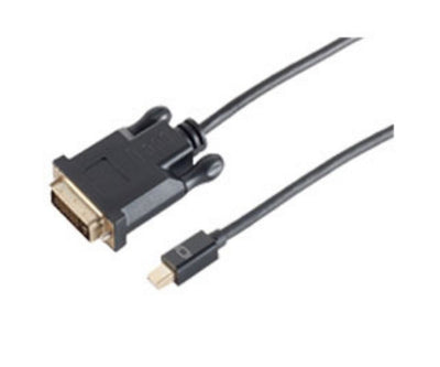 Shiverpeaks BS10-55035 Adapter Cable Vídeo 2M Mini DisplayPort DVI-d Black — image 1