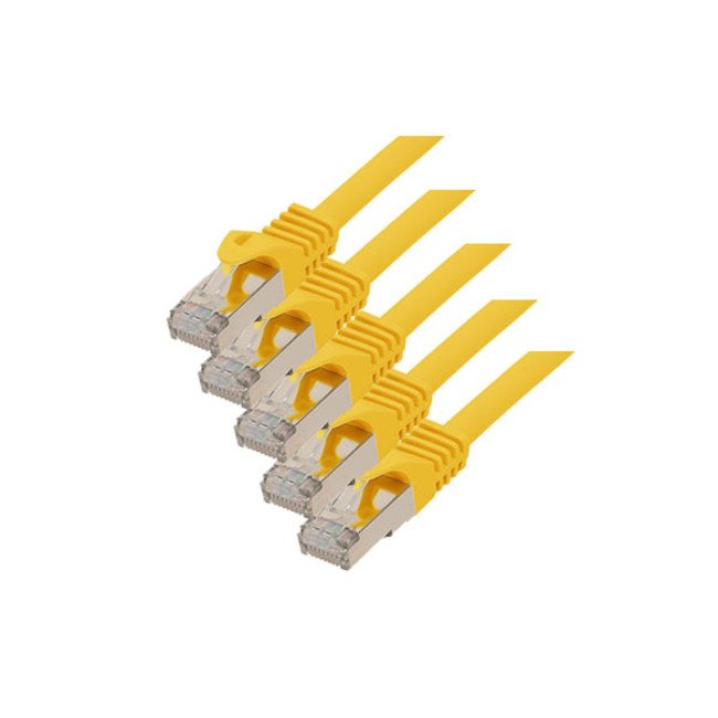 Network Cable S/FTP CAT.7 (VE5) Yellow 3,0M