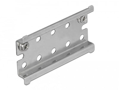 Delock Carril Din Steel Inoxidable With Tope Assembly Wall — image 1
