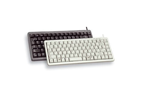 Cherry Compact-keyboard G84-4100,TECLADO, Ps/2, USB,86 Keys Black Spanish