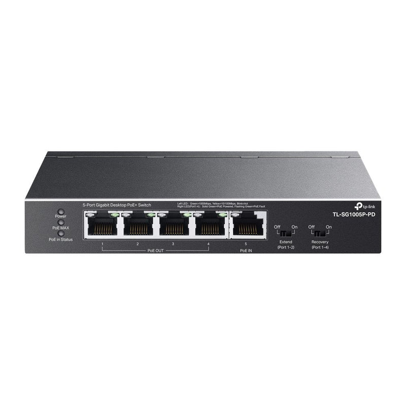 TP-Link TL-SG1005P-PD 5-PORT Gigabit Desktop Switch With 4-PORT PoE