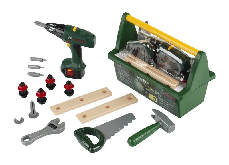 Skrzynka With Atornillador And Tools Bosch