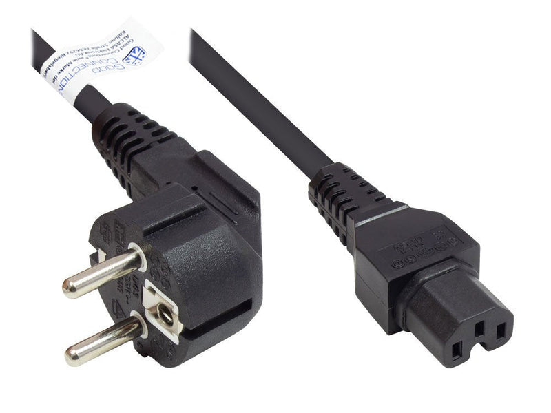 Good Connections Contact Protección-st. Angulado. An C15 Black 3M