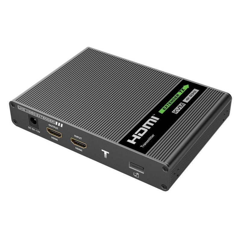 Techly Idata HDMI-KVM67 Extensor KVM Transmisor And Receptor HDMI/USB CAT.6A/7, 4K 60HZ, Do 70M