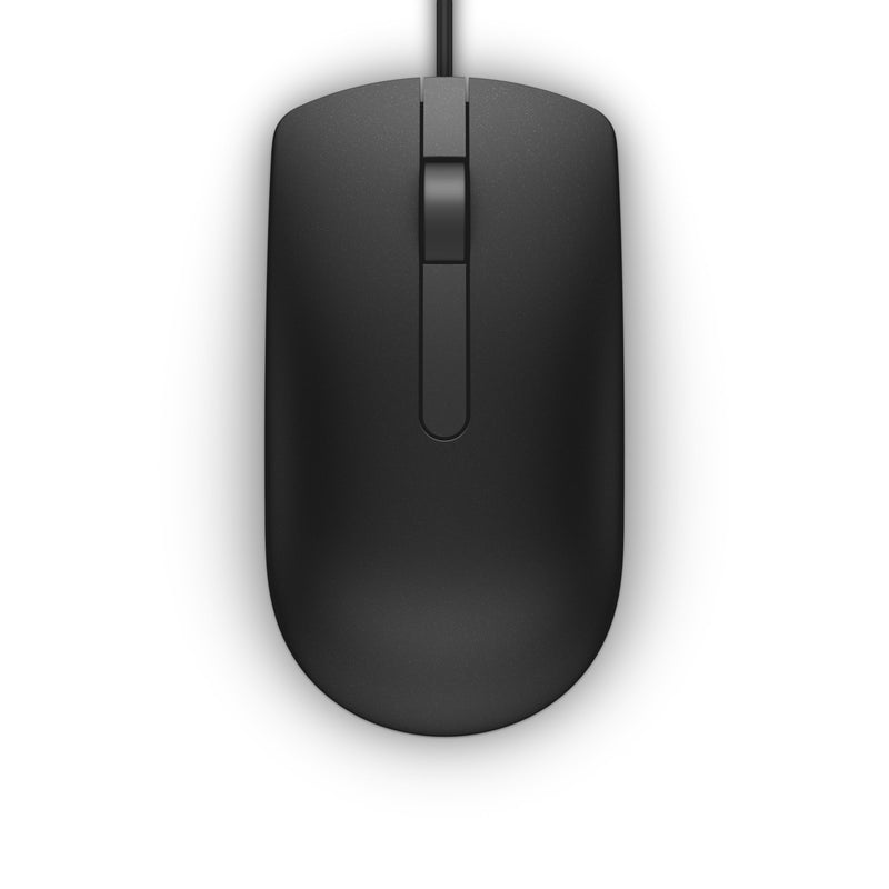 Dell Mouse With Cable - MS116 - Black - (rtl Box)