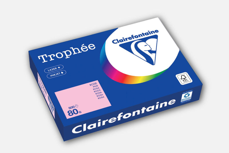 Clairefontaine Paper Copia Trophé And Violet Din A4 80G Qm 500 Hojas
