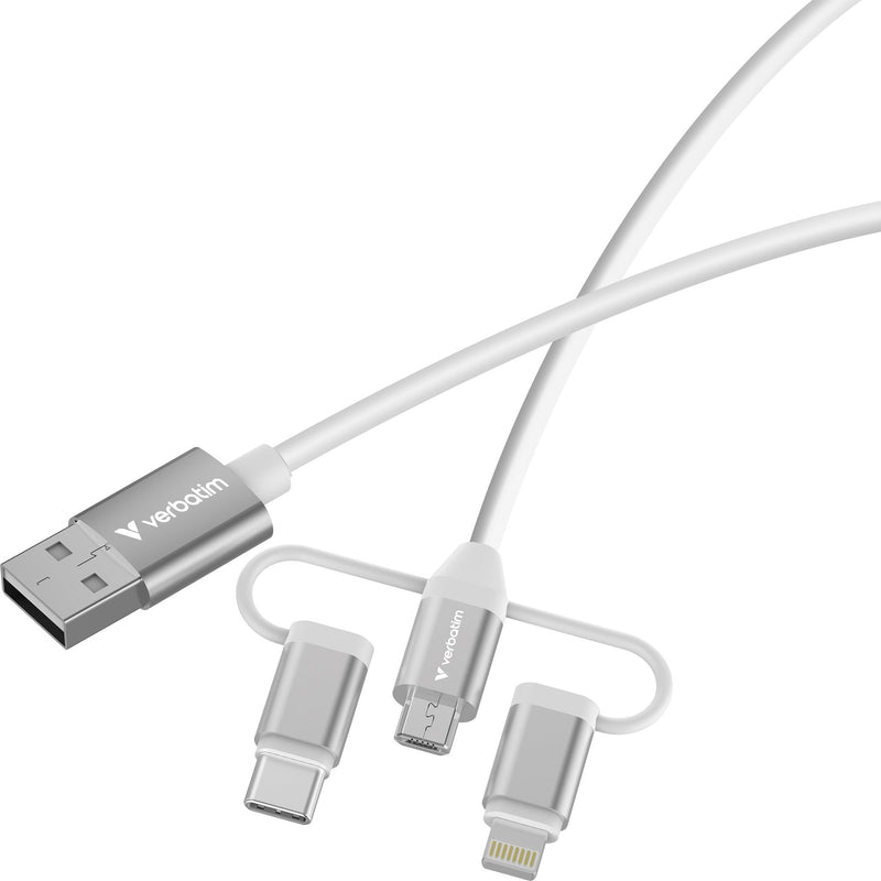 Verbatim Usb-kabel Essentials, 3IN1, USB 2.0, USB-A/Usb-b/C
