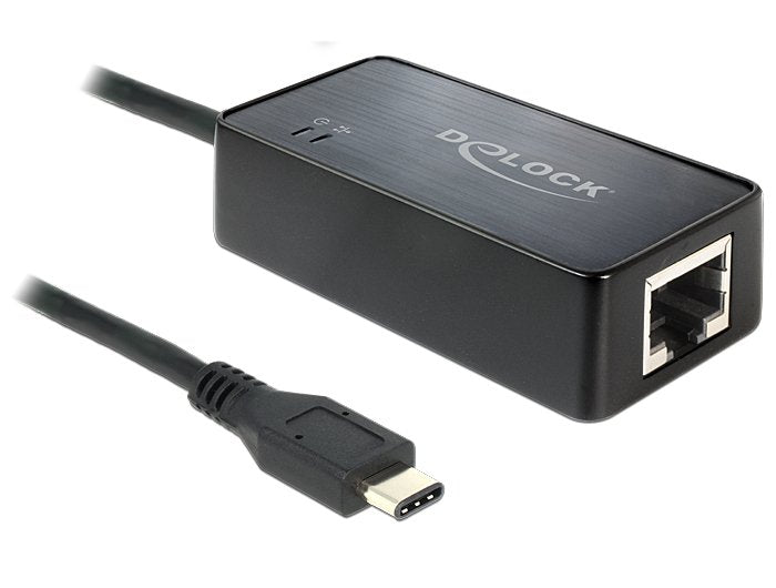 Delock Adapter USB Type-c Male Gigabit LAN 10/100/1000MB/S