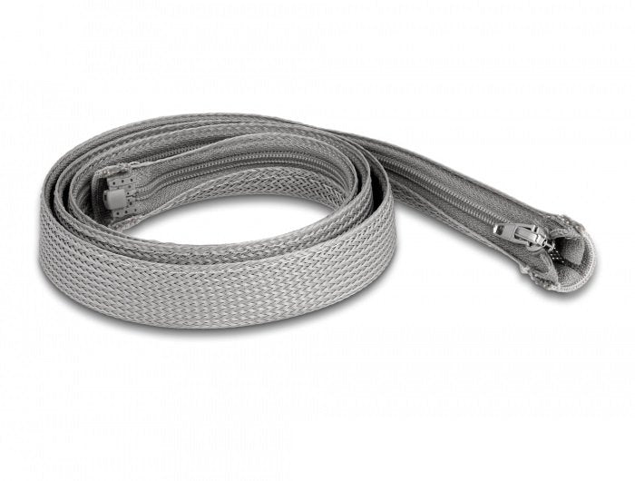 Delock Case Trenzada With Zip Resistant Calor 1M X 20MM Grey
