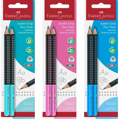 Faber-castell Pencil Jumbo Grip Two Tone 2XBS Bk — image 1