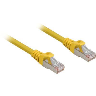 Sharkoon Cable Connection RJ45 CAT.6A SFTP Yellow 3 Metres Lsoh (libre Halógenos) 4044951018536 — image 1
