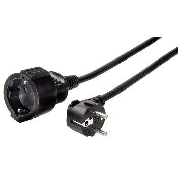 Hama 00047869 Alargo 3M 1 Salidas AC Black