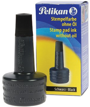 Pelikan Ink Sellar Without Oil - 28ML - Ideal Sellos - Colour Black — image 1