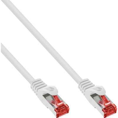 Inline Network Cable S/FTP Pimf CAT.6 250MHZ Pvc Cobre White 30M — image 1
