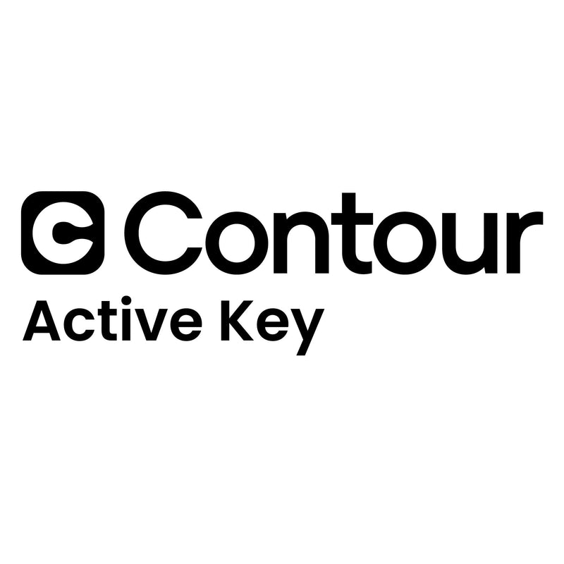 Contour Design Active Key AK-440 Keyboard Office USB Qwertz German Black