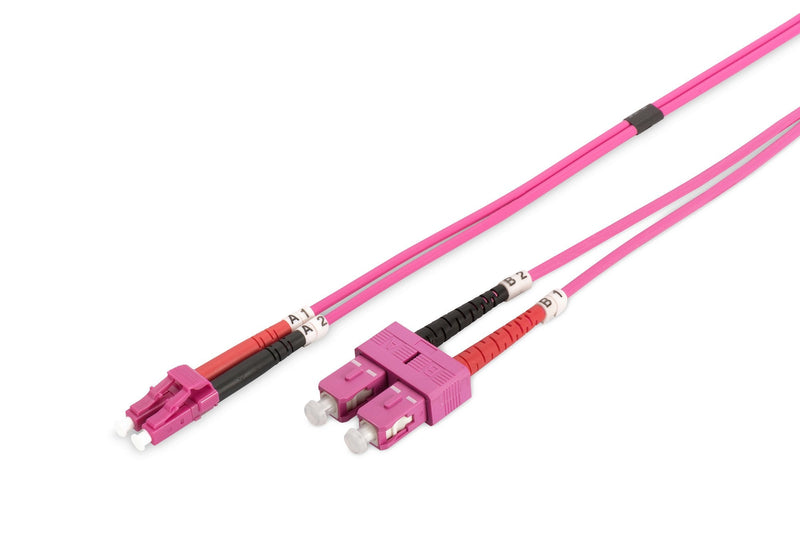 Digitus Cable Connection Fibre Optic Mm OM4 Lc a Sc 50/125 2M