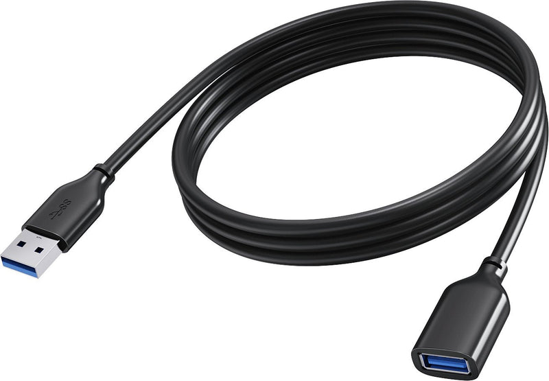 Vision Cable Alargador USB Type a (h) a USB Type a (m) USB 3.0 2M Black