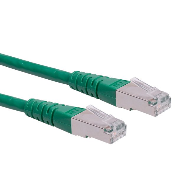 Roline Network Cable KAT.6 Class And S FTP Pimf Grn 15M