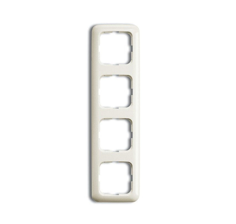 Busch Jaeger Bj 2514-212 Frame 4-VÍAS Busch-duro 2000 Si White