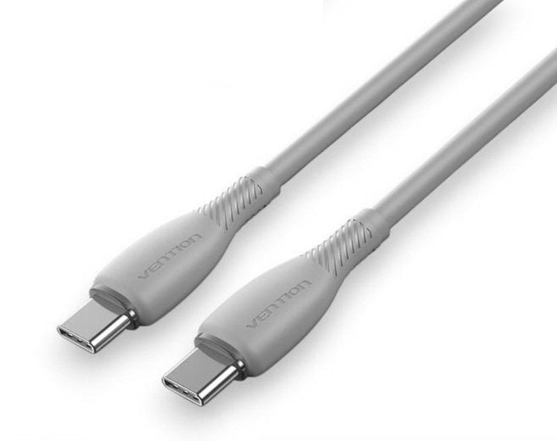 Vention USB Cable 2.0 Type-c Trwhf USB Type-c Male USB Type-c Male Up To 100W 480Mbps 1M Grey