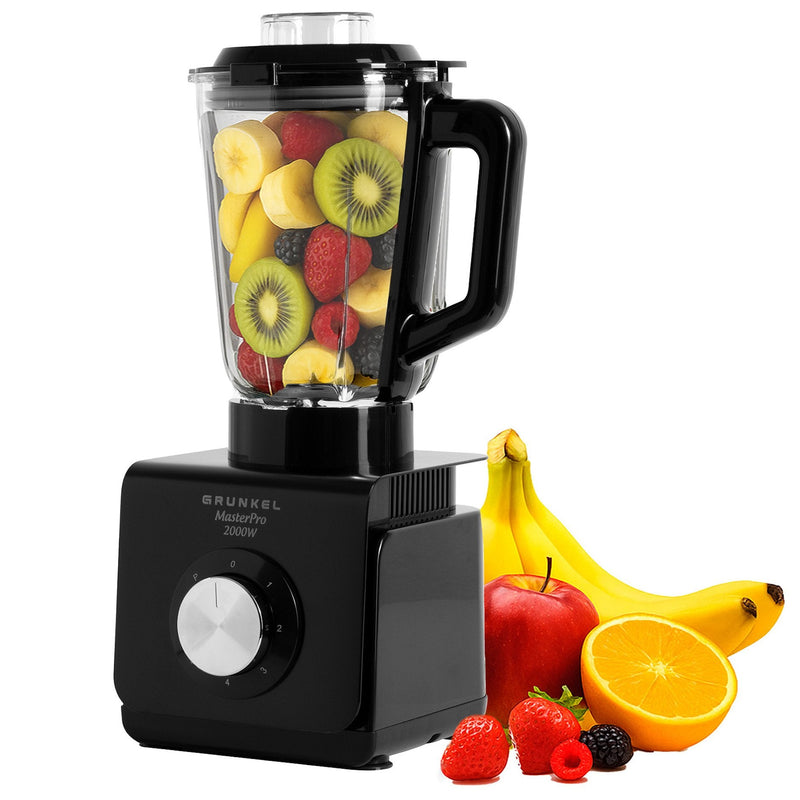 Grunkel Blender Glass BAT-2000MASTERPRO 2000W 5 Velocidades Capacity 1.5L