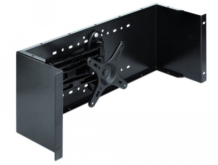 Delock Arm Monitor - Rack Montable - Black - 4U - 48.3CM