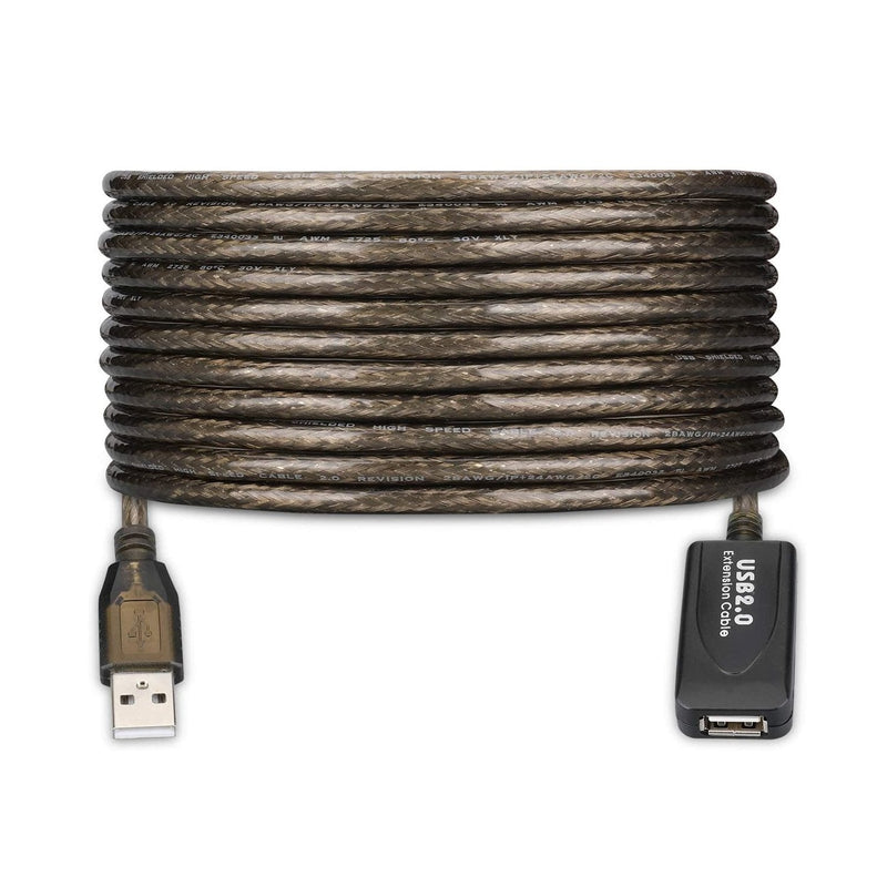 Ewent EW1023 USB Cable 20M USB 2.0 USB a Black