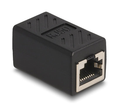 Delock 87991 Adapter RJ50 Female a Female Black — image 1