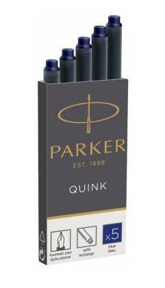 Parker 1950384 Replacement For Pen Blue 5 Pieces
